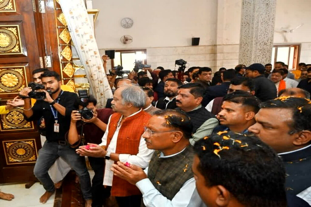 CM Sai In Ram Mandir