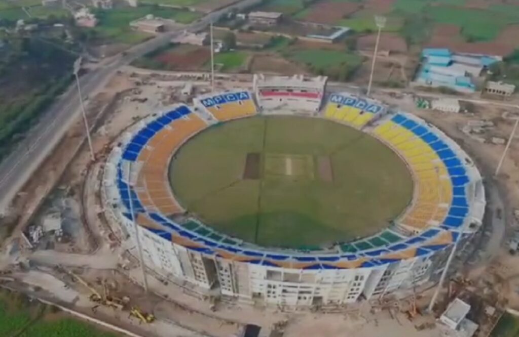 Cricket Match In Gwalior