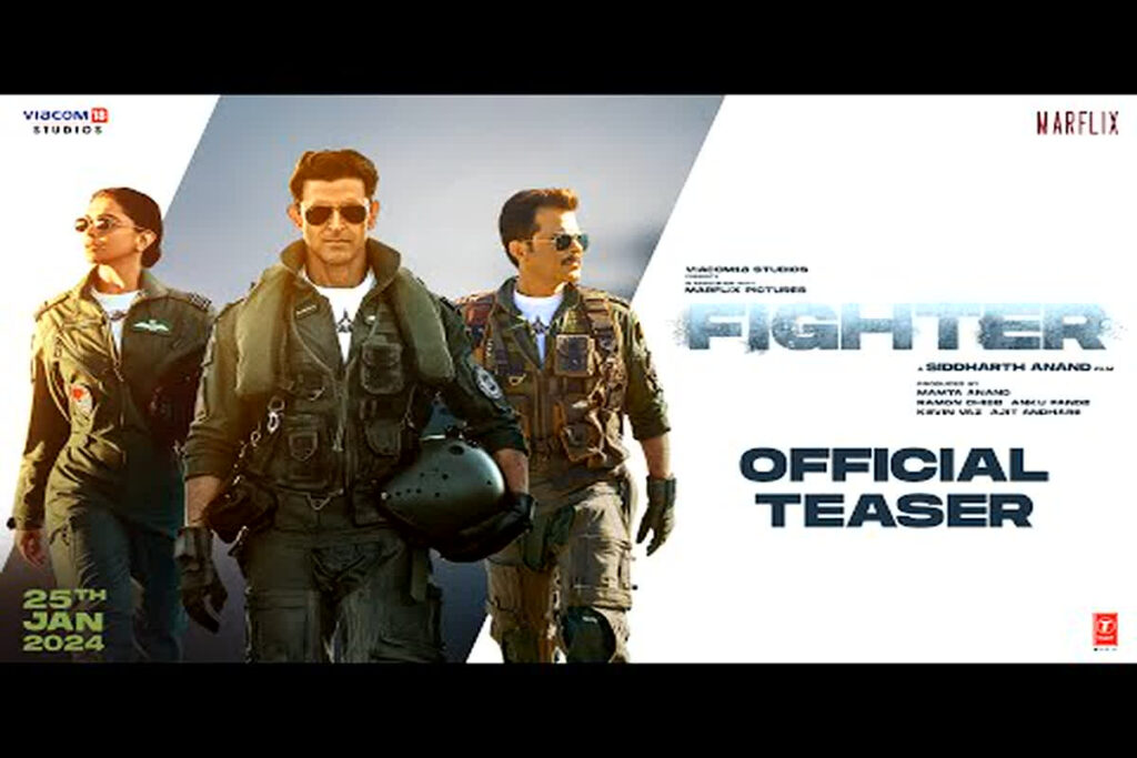 Hrithik-Deepika's 'Fighter' Teaser Out