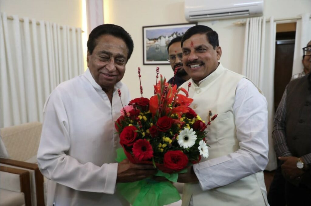 Kamal Nath congratulated CM Mohan Yadav