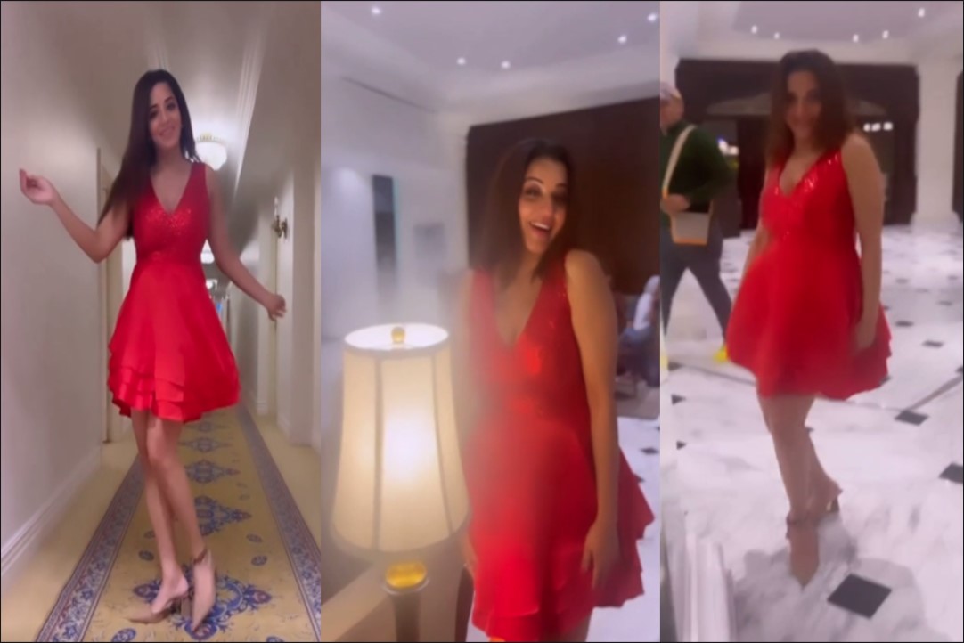 Monalisa Video: लाल रंग की फ्रॉक पहन भोजपुरी एक्ट्रेस ने इंटरनेट का बढ़ाया पारा, कातिलाना अदाओं से किया घायल
