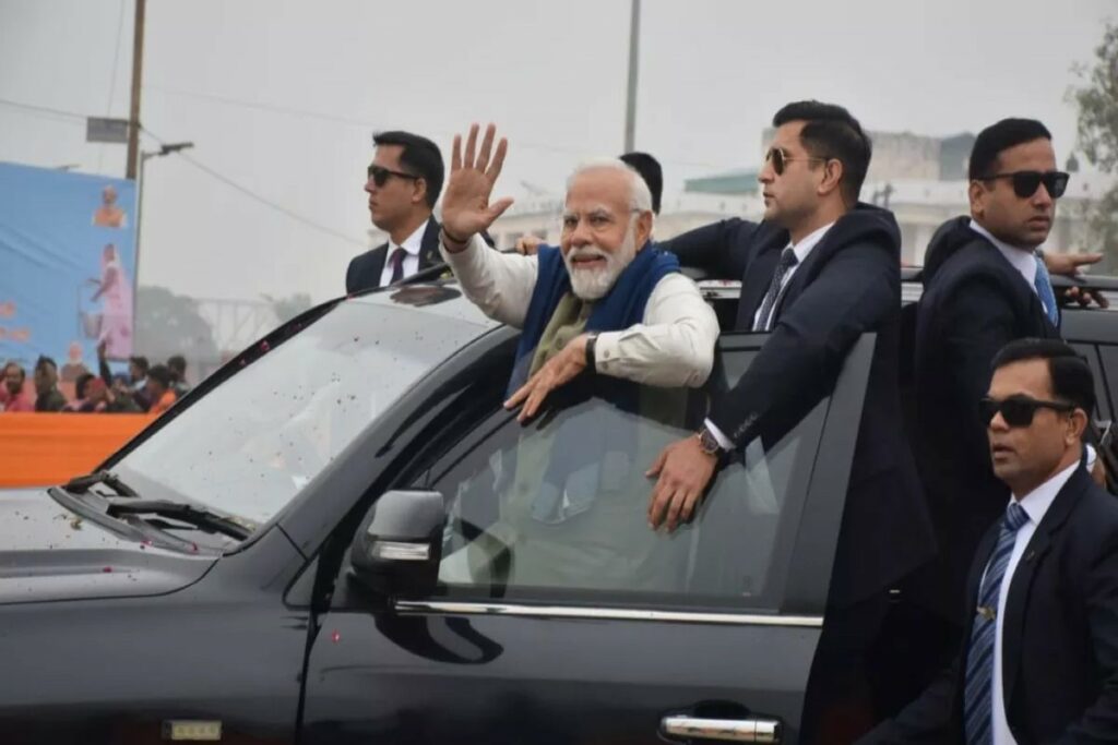 PM Modi Ayodha Road Show