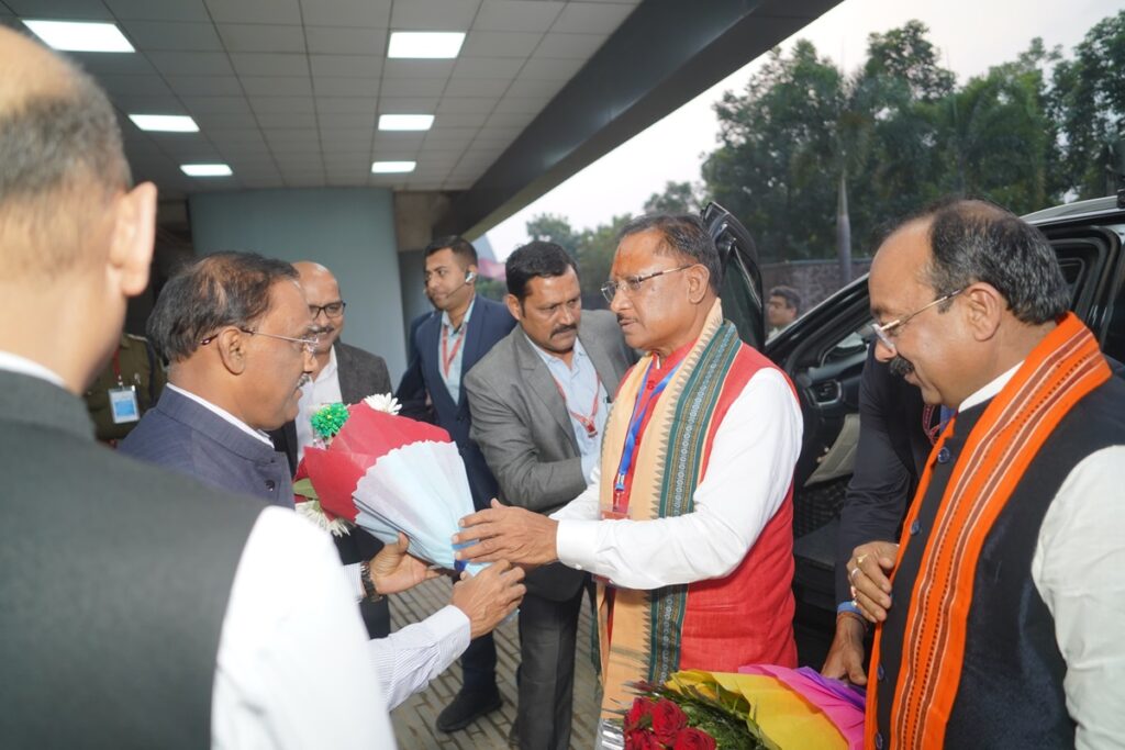 Chief Minister Vishnudeo Sai takes charge