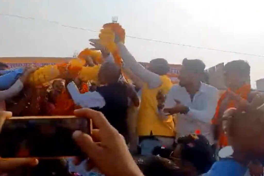 Deputy CM Arun Sao ka Manch Toota