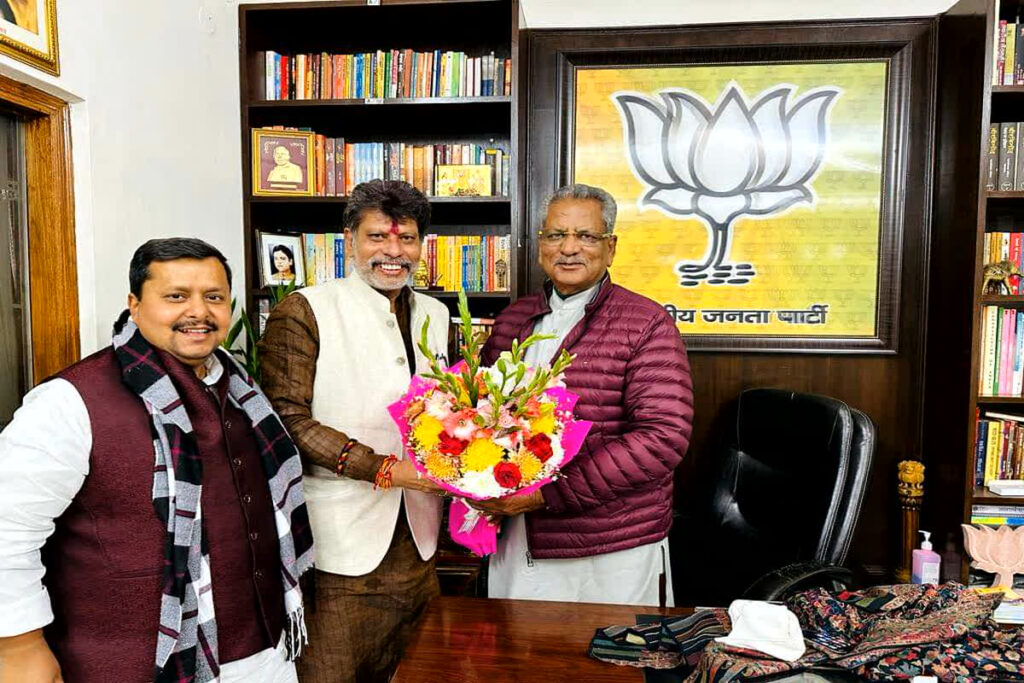 BJP state president Kiran Singhdeo