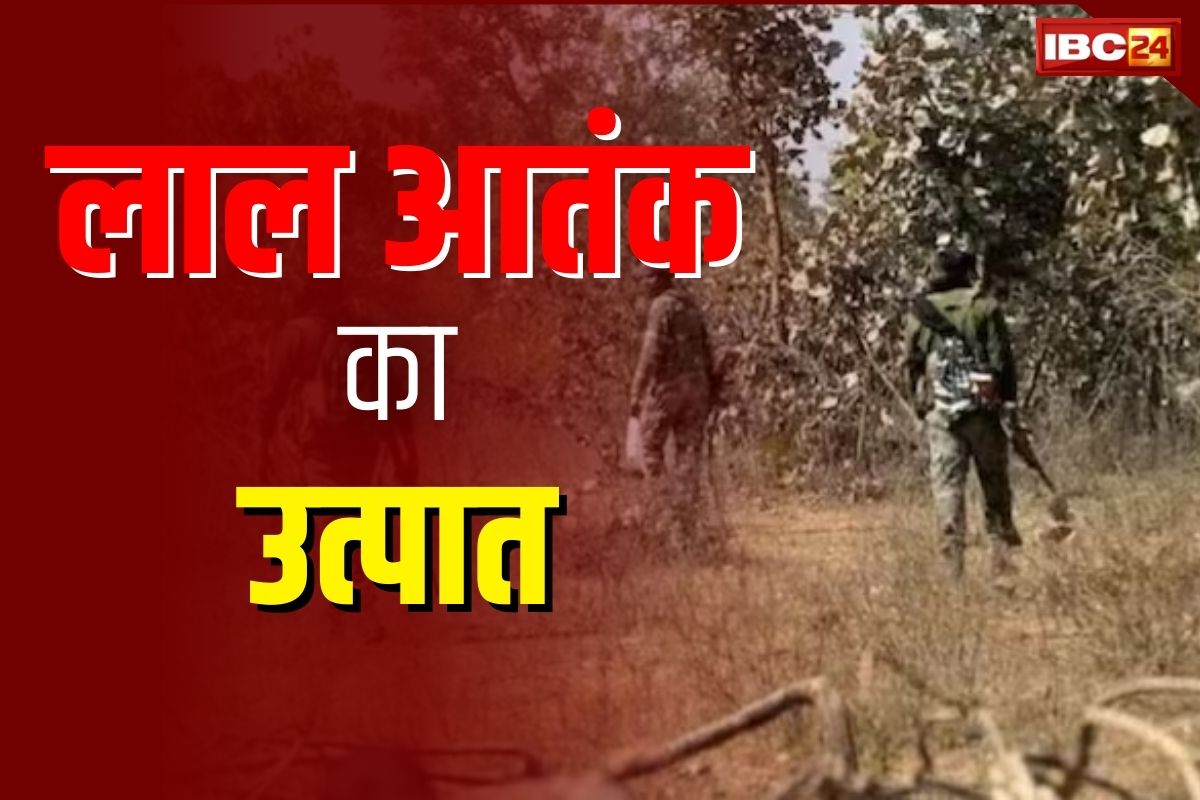 Naxal News in CG: नक्सलियों ने फिर मचाया उत्पात, अलग-अलग इलाकों के पेड़ काट कर किया रास्ता बंद, भारत बंद का भी किया ऐलान