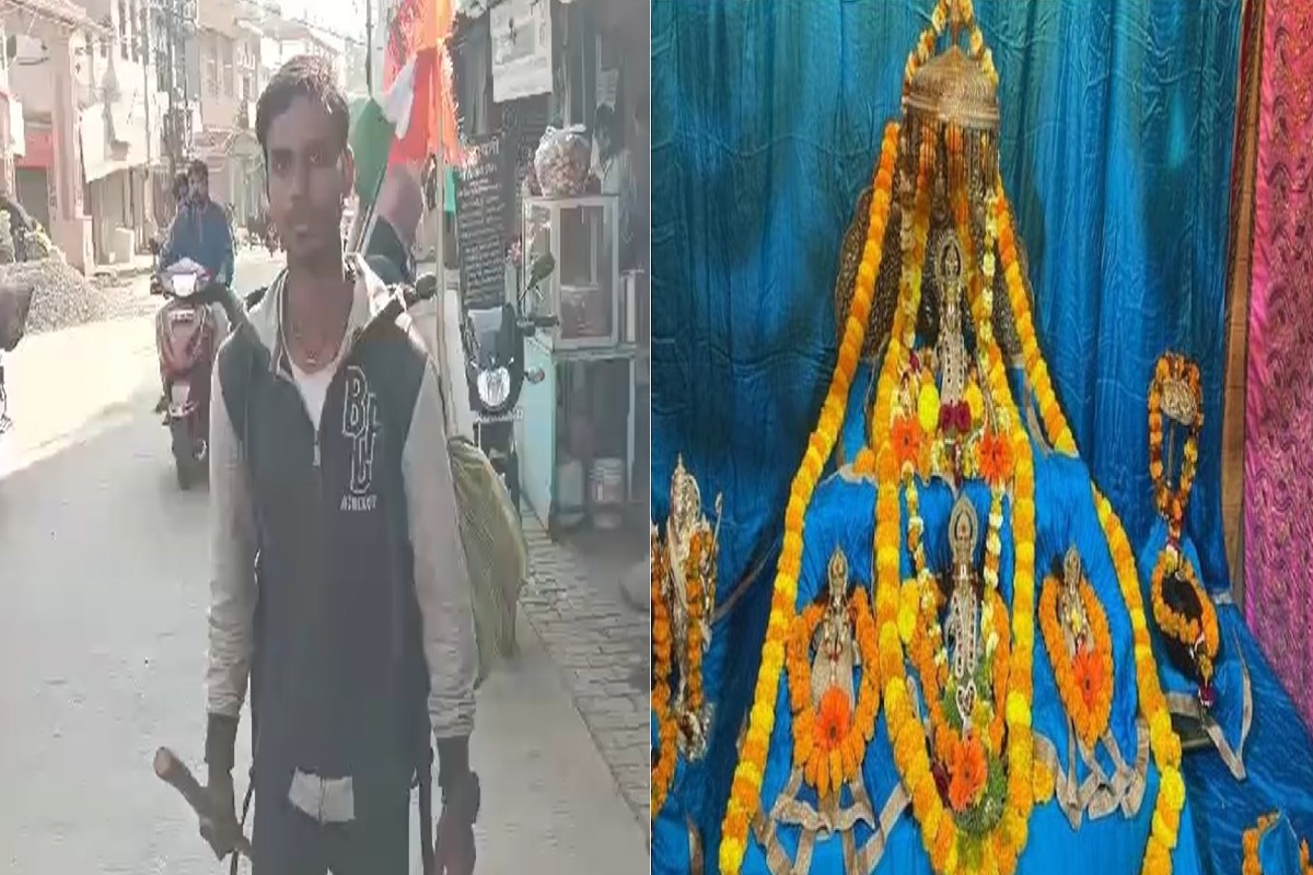 Panna News : रामलला के दर्शन करने पैदल की निकल पड़ा रामभक्त, 1700 किमी की यात्रा कर पहुंचेगा अयोध्या धाम..