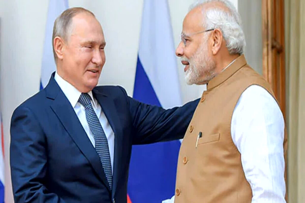 Vladimir Putin again praised PM Modi