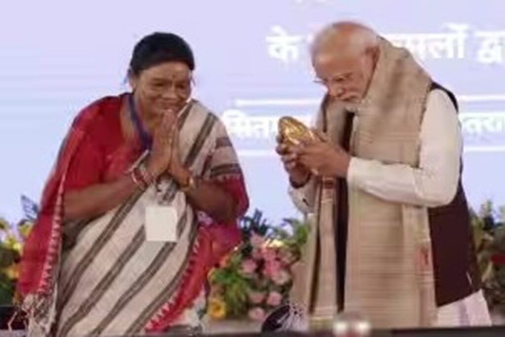 Union Minister Renuka Singh meets PM Modi