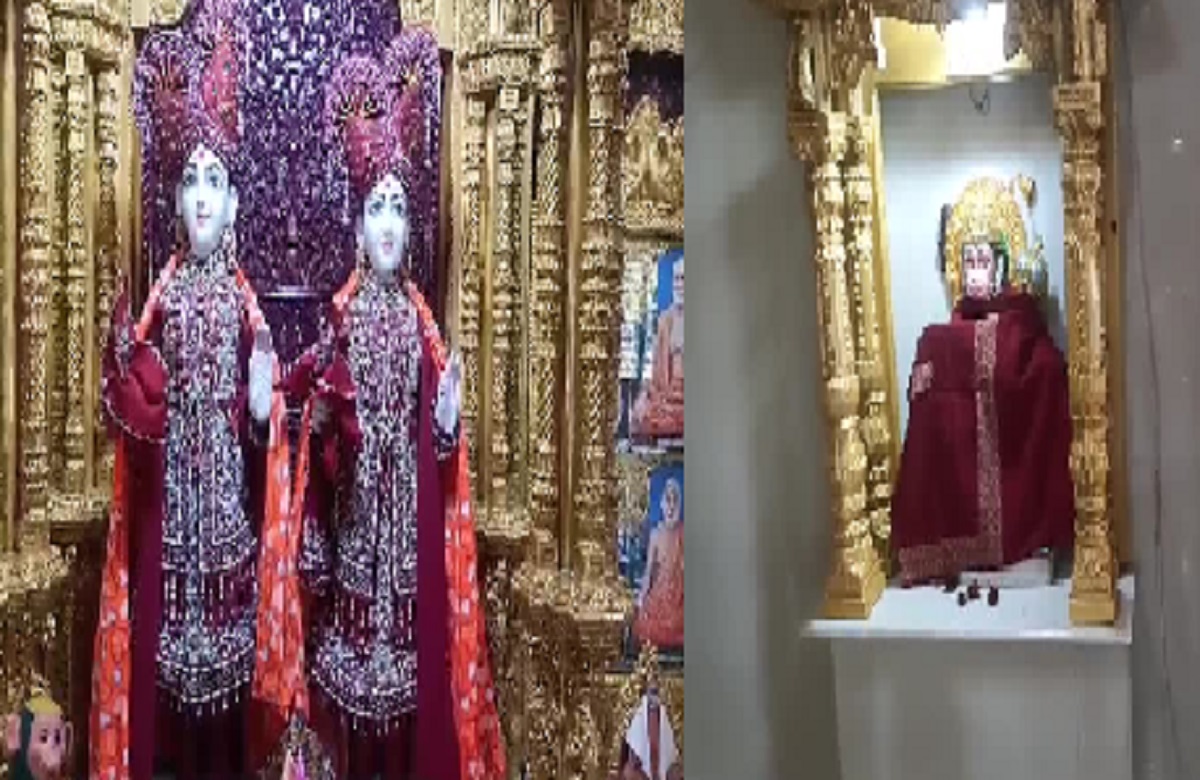 Sehore News:  सर्द हवाओं से तापमान में आई गिरावट,  ठंड से बचने भगवान ने भी धारण किए गर्म कपड़े