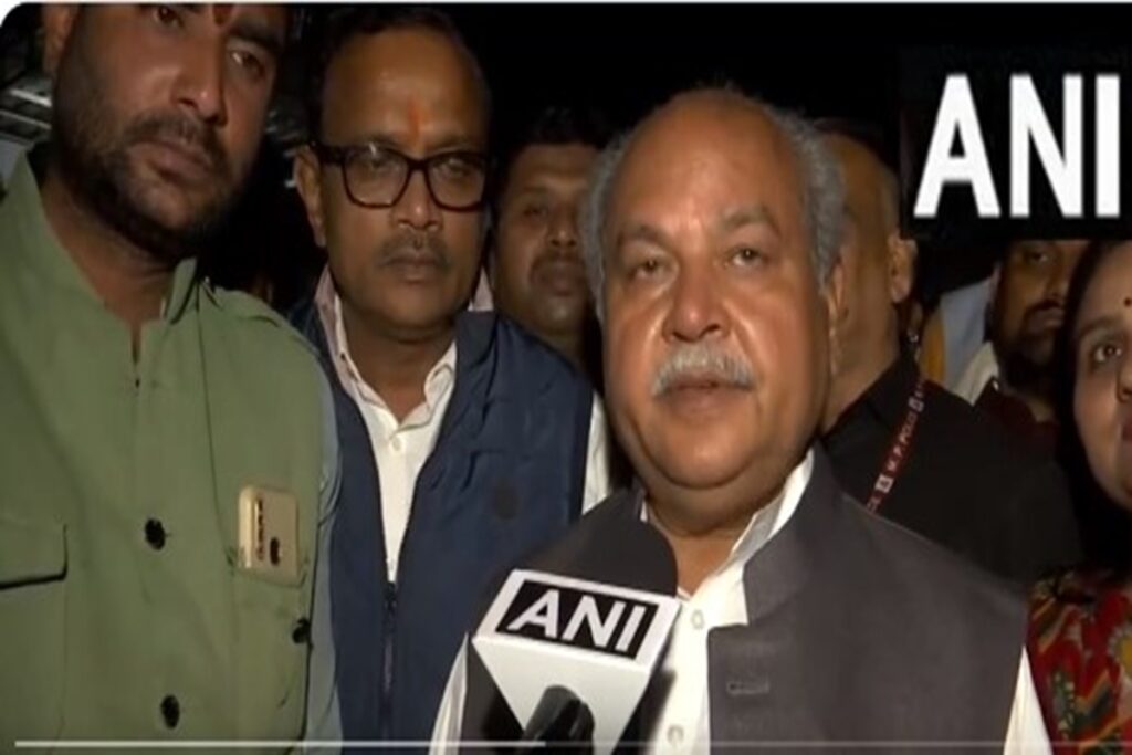 Narendra Singh Tomar refused to speak on Speaker