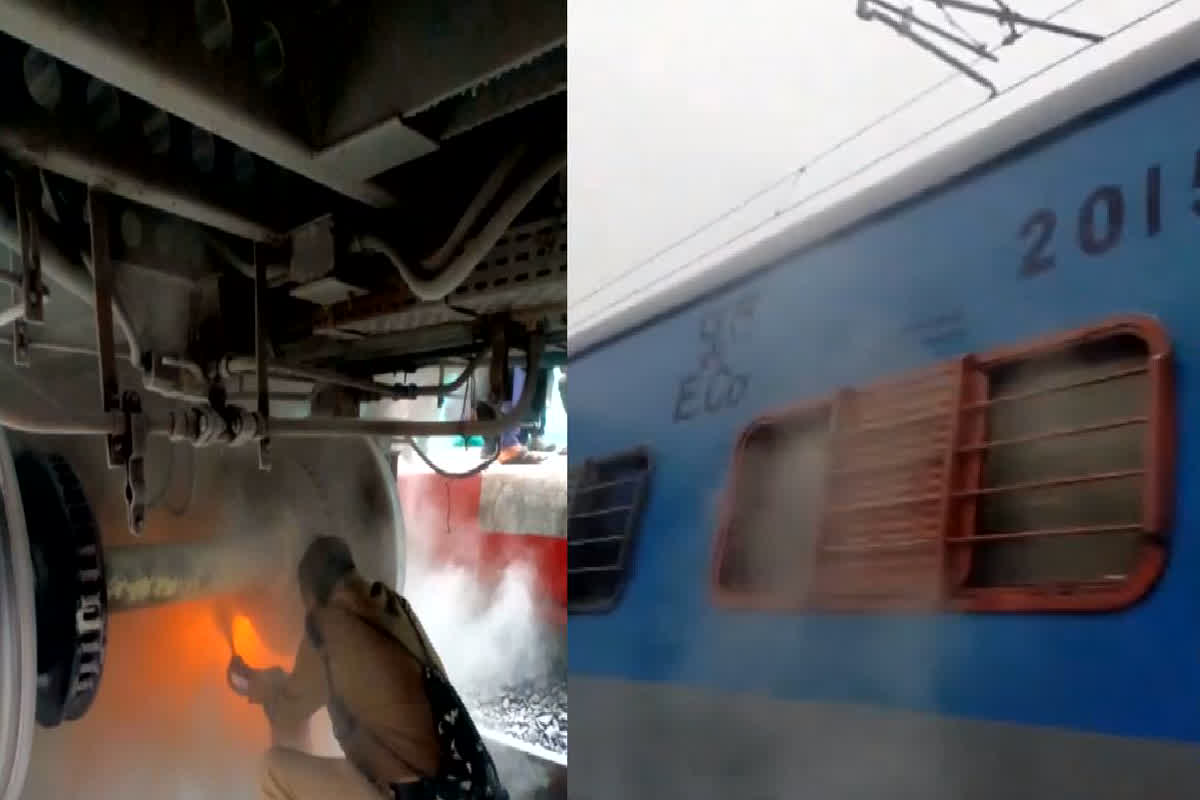 Odisha Train Fire: जनशताब्दी ट्रेन के कोच में लगी भीषण आग, मची अफरातफरी