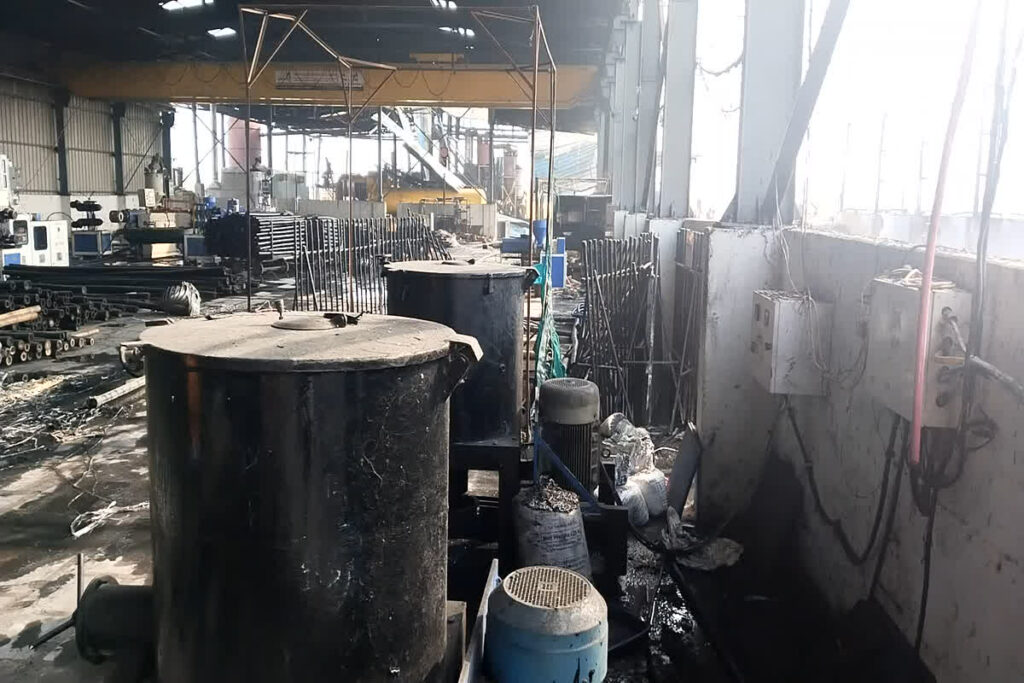 Factory Fire In Bemetara