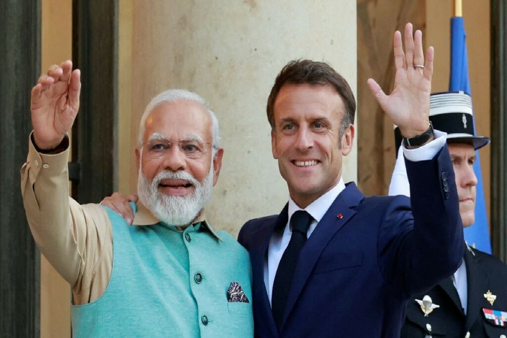 French President India visit