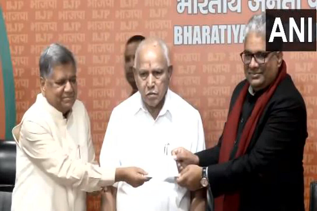 Jagadish Shettar Joined BJP
