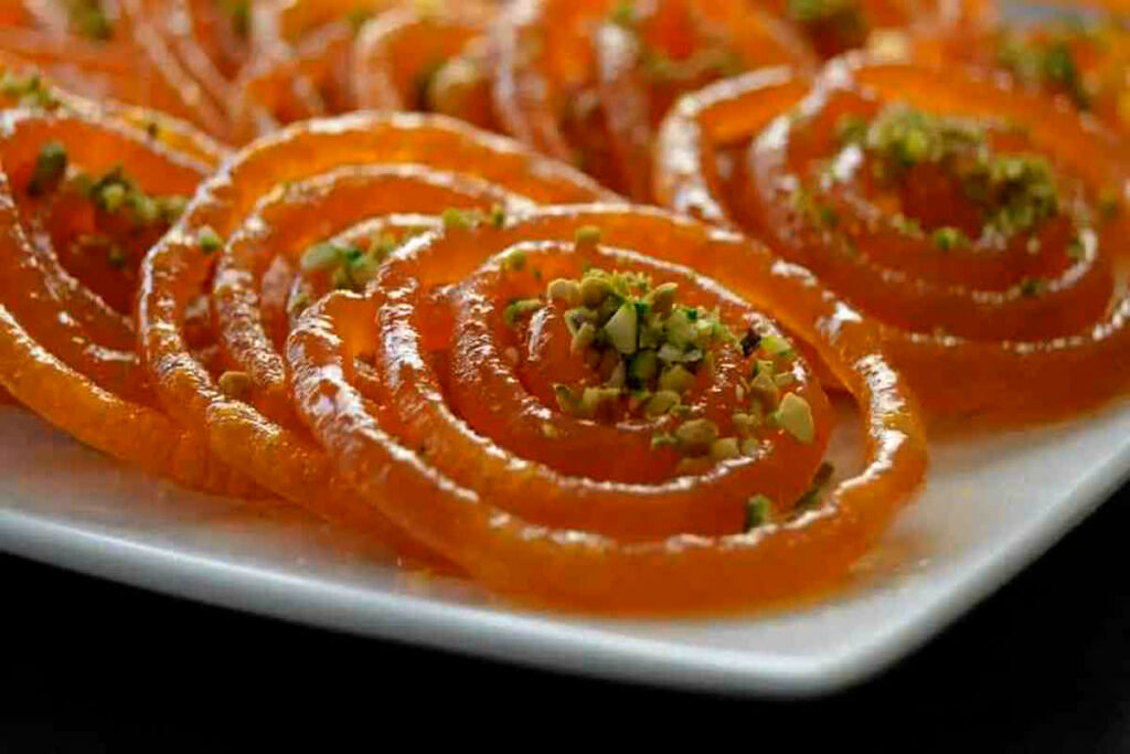 Rabdi with Jalebi