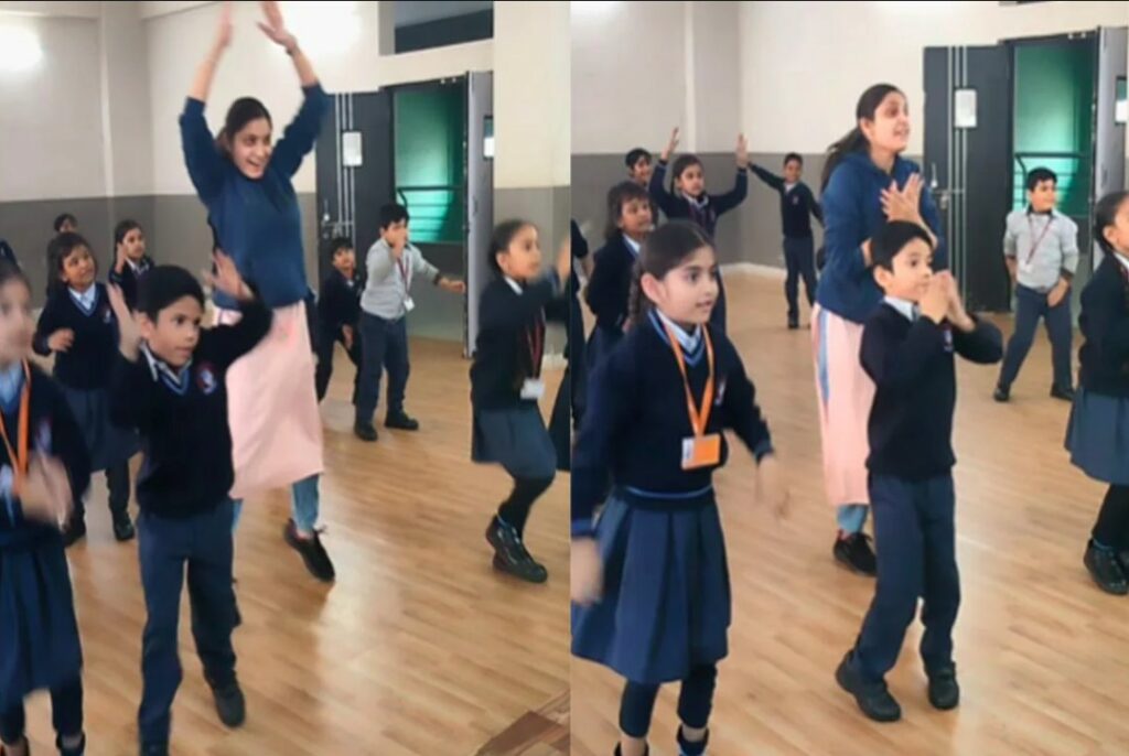 School Children Dance