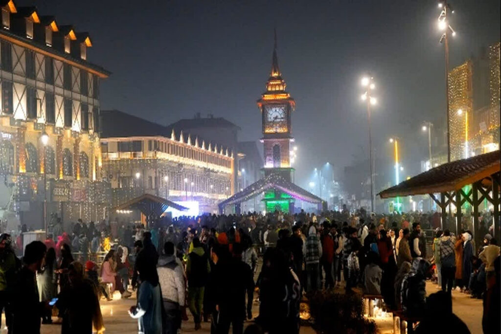 New Year Celebration in Srinagar