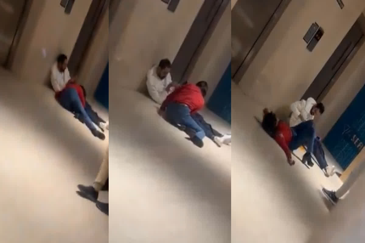 Drunk Couple Video: शराब के नशे में टून्न युवक-युवती ने बिंदास की ऐसी हरकत, देखकर आंखें बंद कर लिए बगल से गुजरने वाले लोग