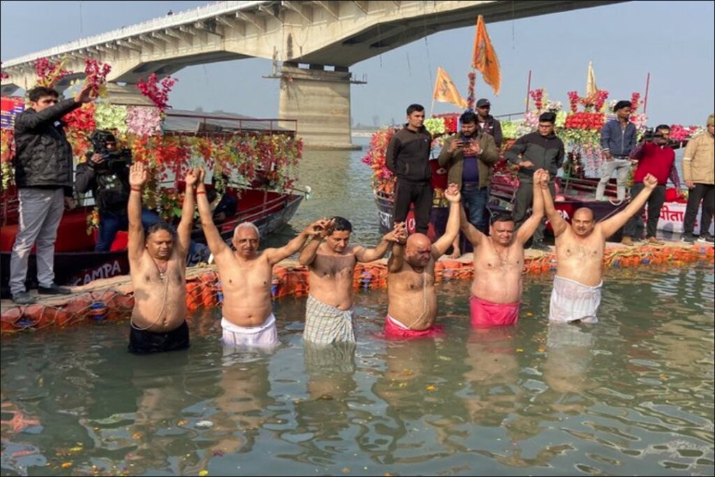 UP Congress President Ajay Rai in Ayodhya