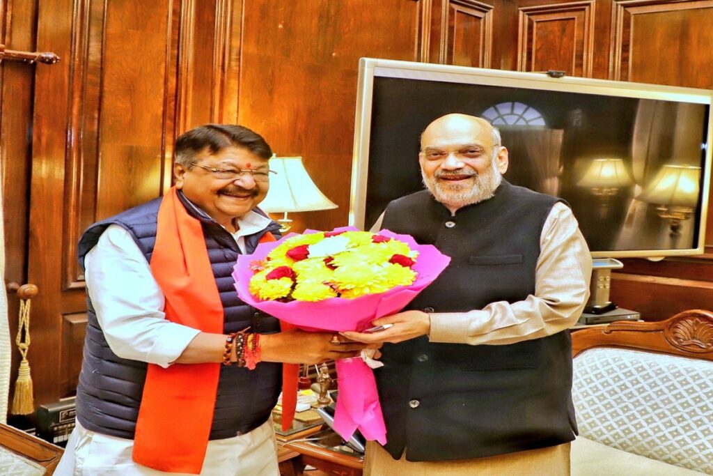 Kailash Vijayvargiya met Amit Shah