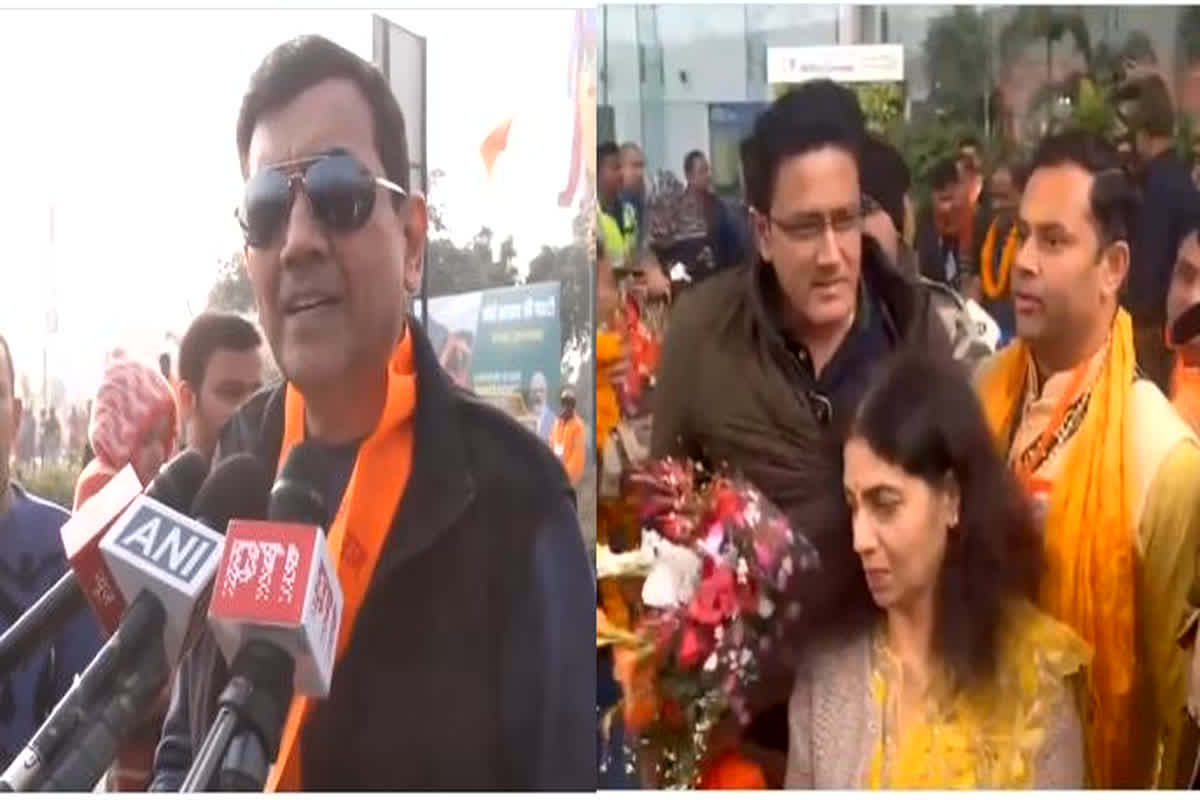 Ram mandir pran pratistha: शेफ संजीव कपूर पहुंचे अयोध्या, पूर्व किक्रेटर अनिल कुंबले भी राममंदिर प्राण प्रतिष्ठा में होंगे शामिल