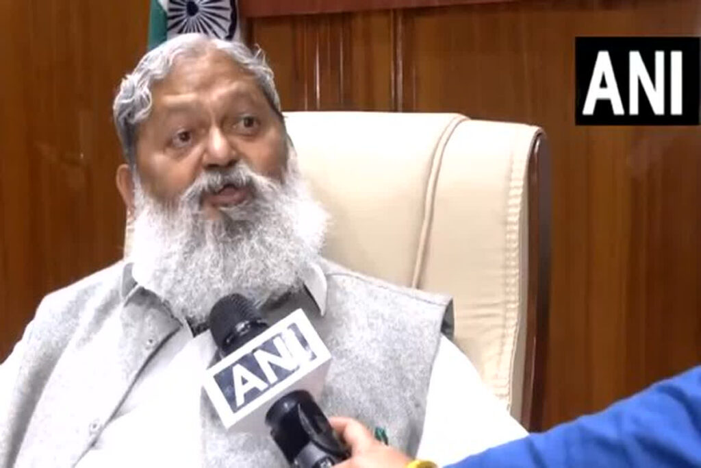 Home Minister Anil Vij big statement