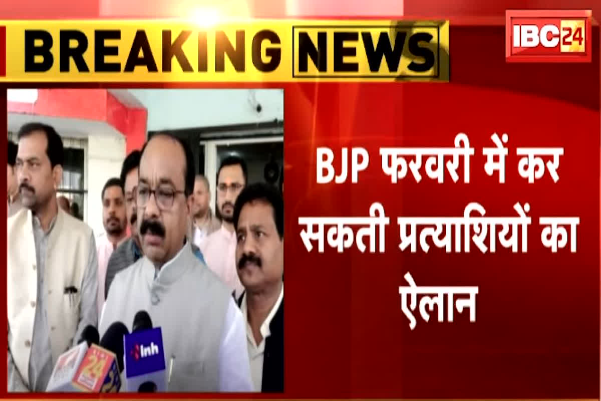 BJP candidates list of Lok Sabha Chunav: भाजपा फरवरी में जारी कर सकती है लोकसभा के प्रत्याशियों के नाम, डिप्टी सीएम अरुण साव का बड़ा बयान