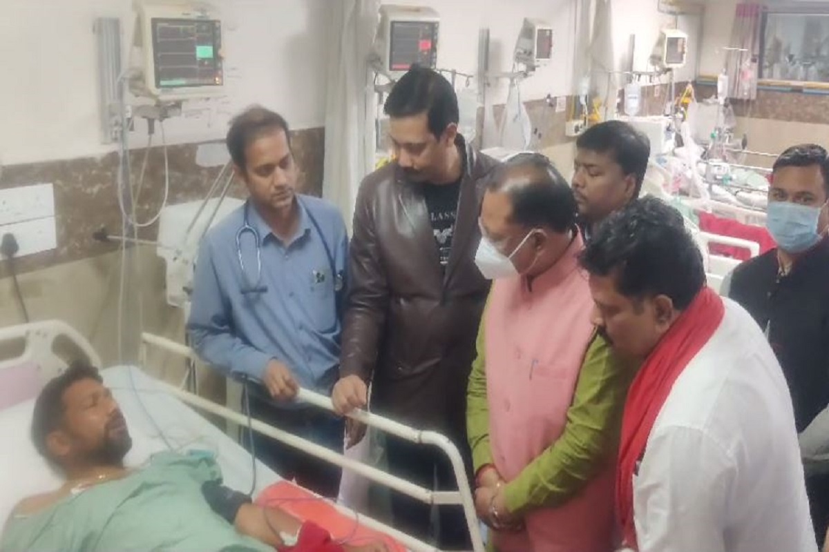 CM Sai Meet Injured Soldiers