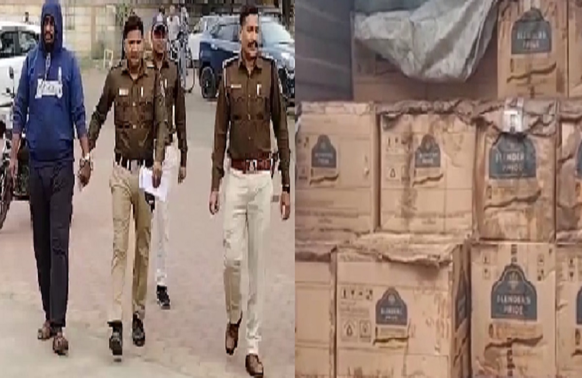 Dhar News: 24 घंटे में मिली पुलिस को मिली दोहरी सफलता, 10 हजार का इनामी बदमाश गिरफ्तार, विदेशी शराब सहित लाखों का मशरूका किया जब्त
