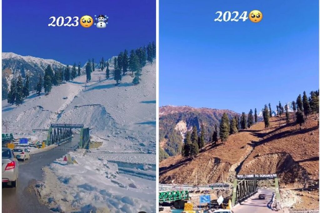 Jammu Kashmir Snowfall News