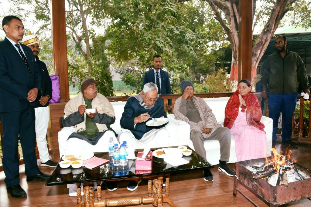 Nitish-Lalu meeting on Makar Sankranti