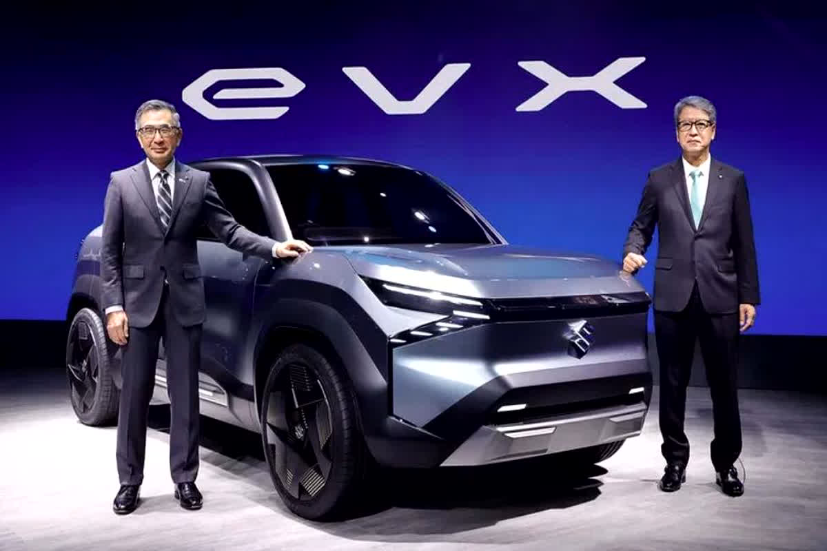 Maruti Suzuki eVX SUV: इस राज्य में बनेगी मारुति की पहली इलेक्ट्रिक कार, दूसरे प्लांट के लिए 35 हजार करोड़ के निवेश का किया ऐलान