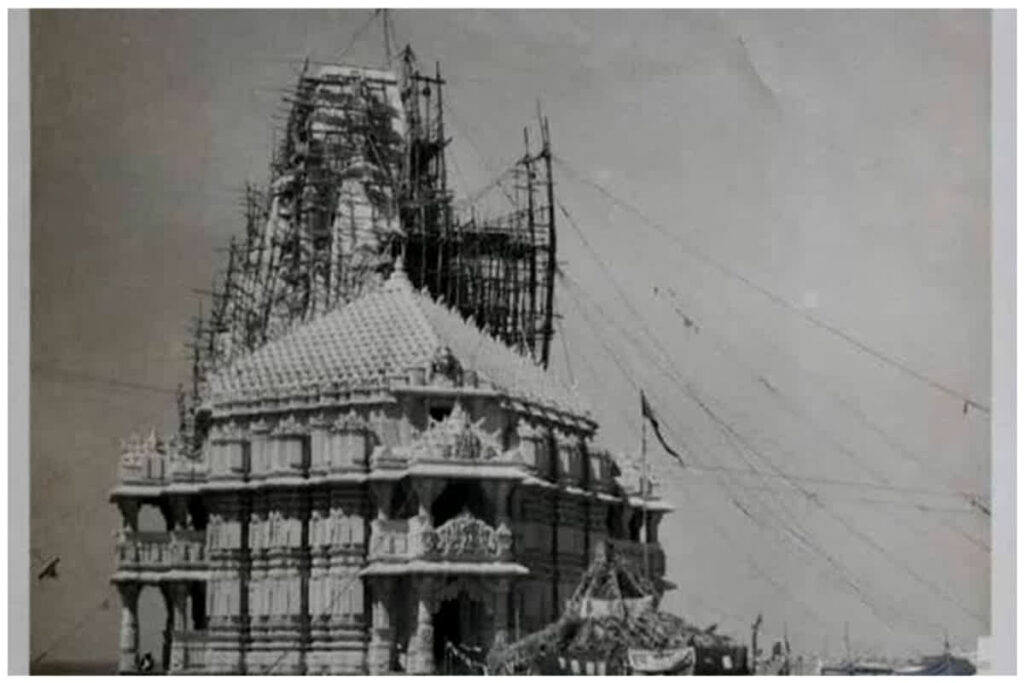 Somnath temple rebuilt