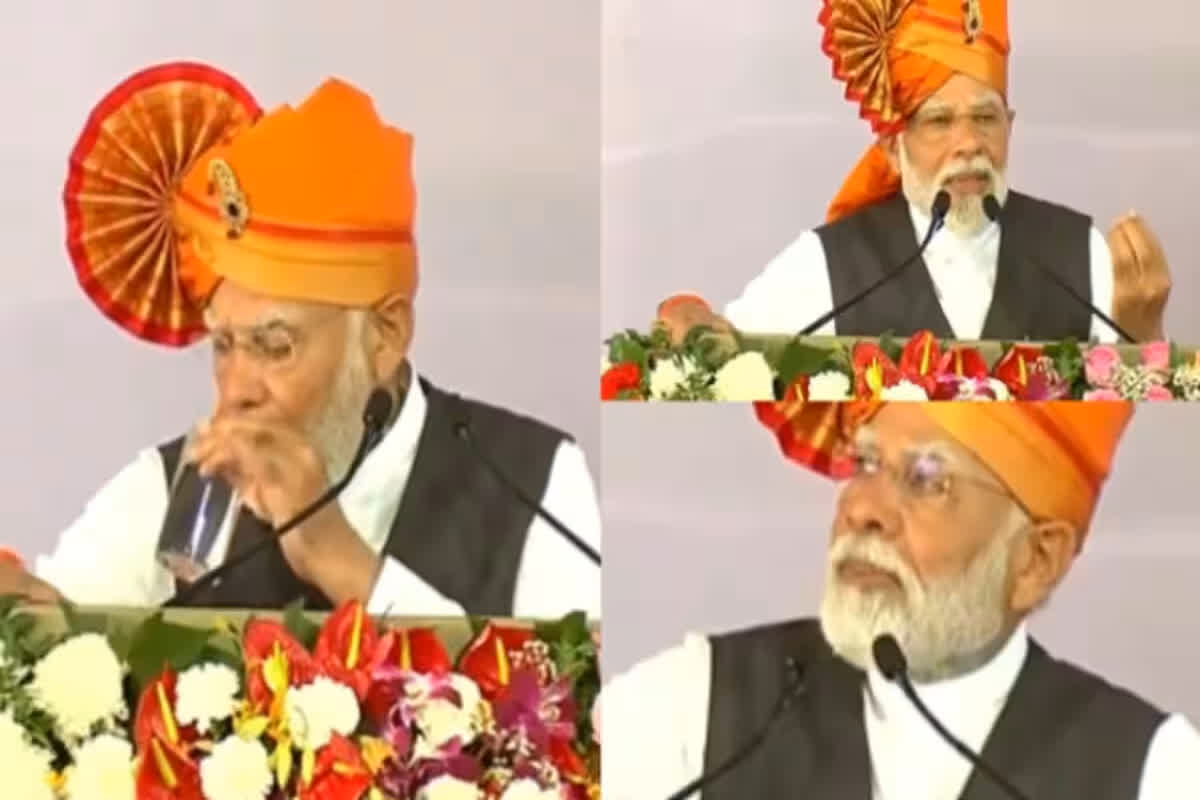 PM Modi became emotional: बचपन को यादकर भावुक हुए पीएम मोदी, सभा को संबोधित करते हुए भर आई आखें