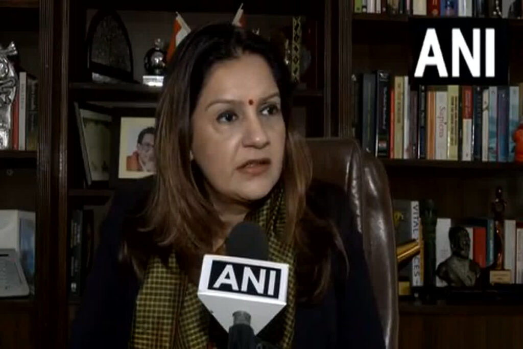 MP Priyanka Chaturvedi targeted BJP