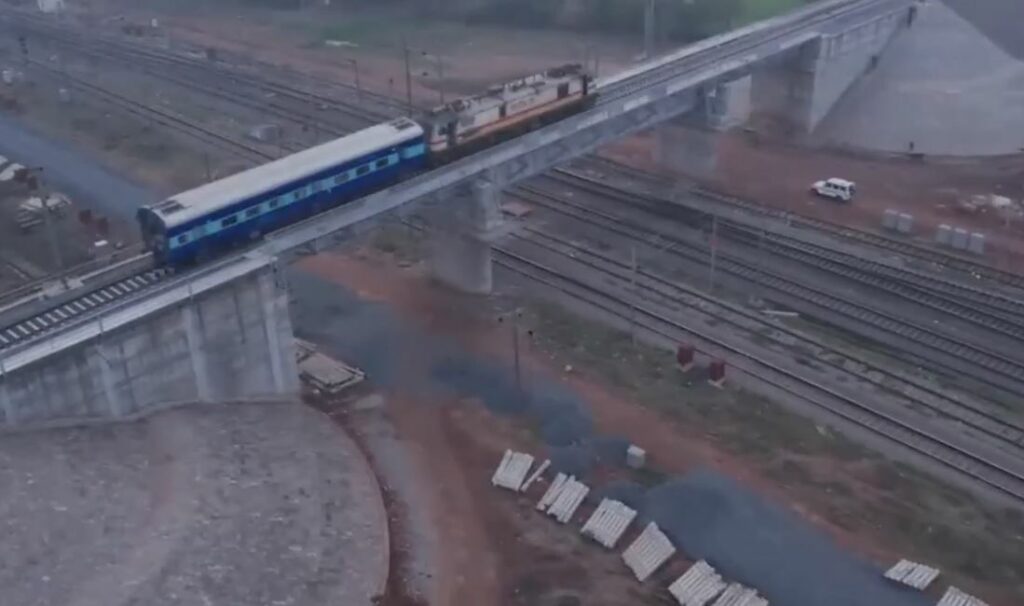 Chhattisgarh's first 10.4 km long rail flyover started