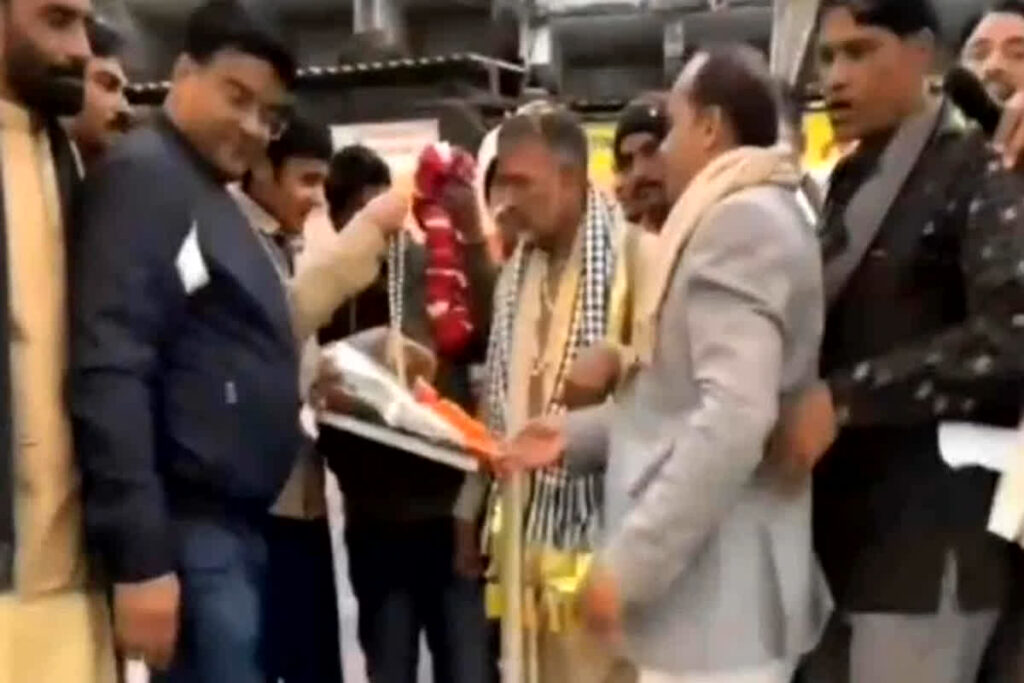 BJP minister stage collapse in Rajasthan