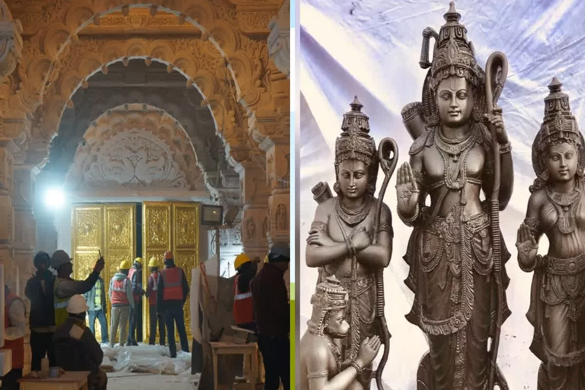 Ram Mandir Pran Pratishtha: गर्भगृह में विराजमान हुए रामलला, शुरू हुई गणेशाम्बिका पूजन, जलाधिवास से होगा संपन्न