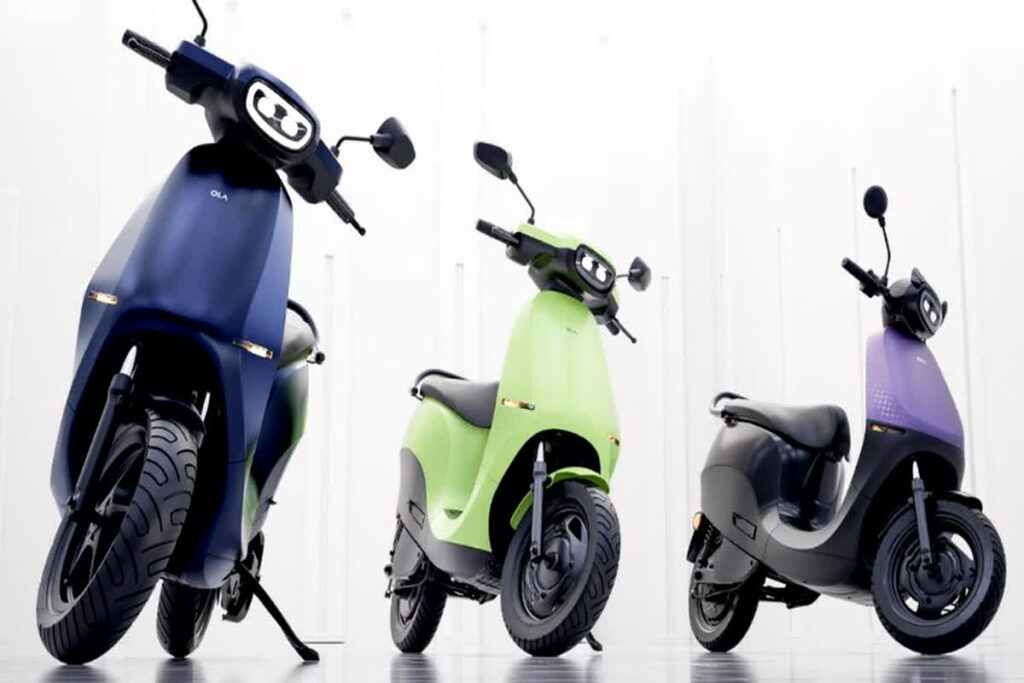 Increased demand for Ola Electric Scooters