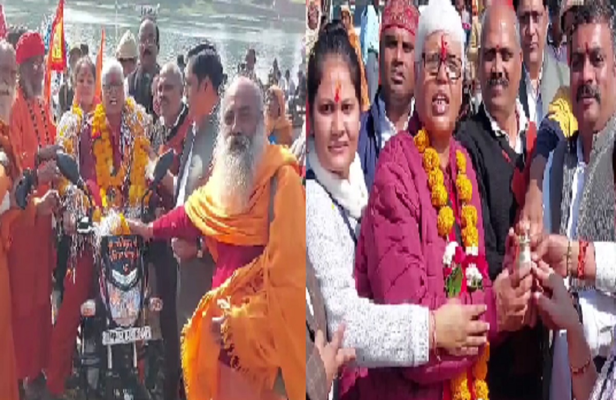 Sadhvi Shiromani: साध्वी शिरोमणि को मिला राम मंदिर के प्राण प्रतिष्ठा का निमंत्रण, 6 सौ किलोमीटर की यात्रा कर बाइक से जाएंगी अयोध्या