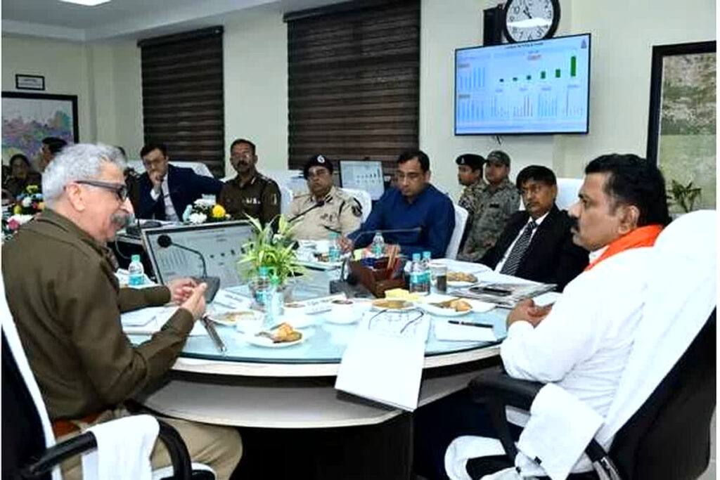 Deputy CM Vijay Sharma Review Meeting