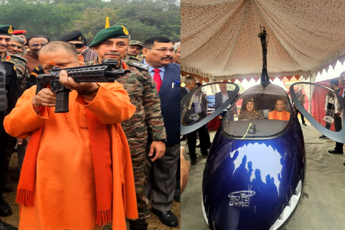 CM Yogi in 'Know Your Army' festival, See photos