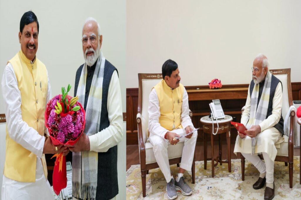CM Mohan Met PM Modi