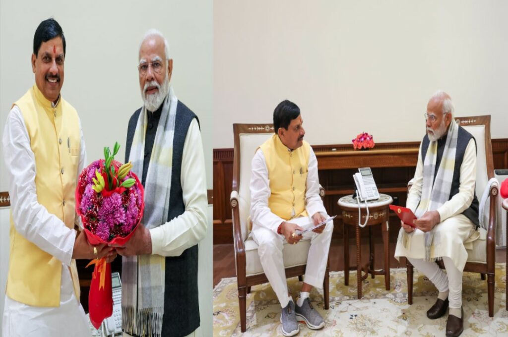 CM Mohan Met PM Modi