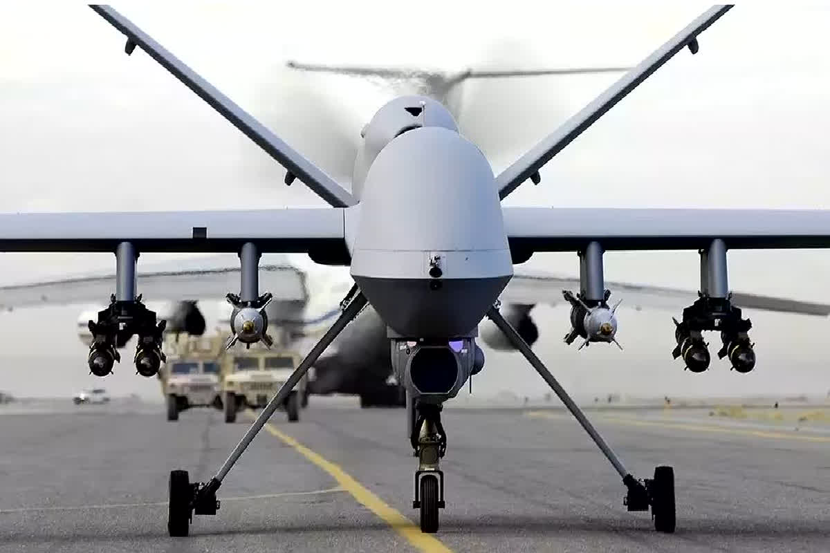 MQ-9B Drone: चीन-पाकिस्तान के छूटेंगे पसीने..! भारत को मिलने वाला है ये खतरनाक ड्रोन, जानें इसकी खासियत