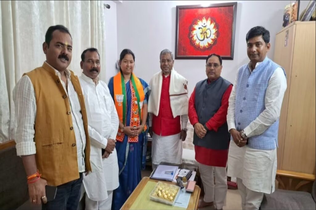 Jharkhand MP Geeta Koda Joins BJP