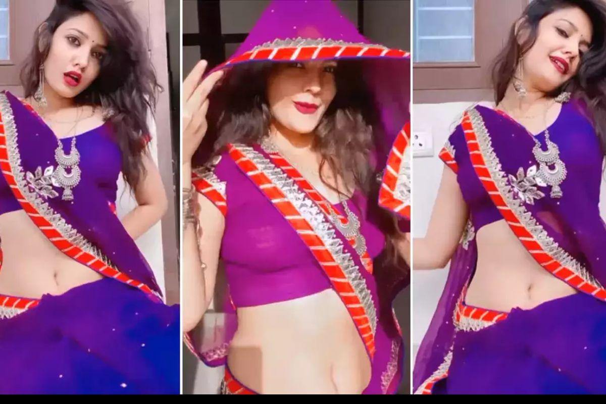 Desi Bhabhi Hot Dance: देसी भाभी ने लूट ली महफ़िल.. साड़ी में लगाए ऐसे  लटके-झटके कि देखकर नहीं भर रहा मन, आप भी देखें भाभी का जलवा | Gujrati Girl  Sexy Video