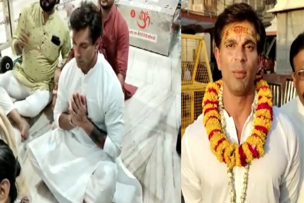 Karan Singh Grover visited Mahakal