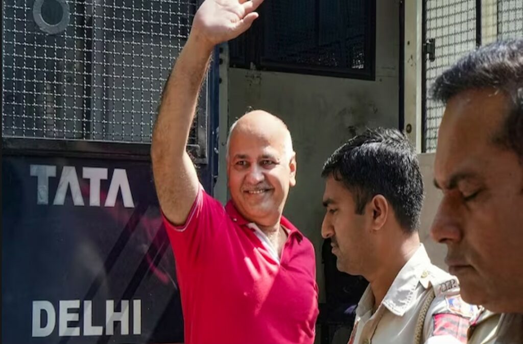 Manish Sisodia Custody Parole